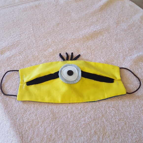Child's Minion Face Mask. - Picture 1 of 5